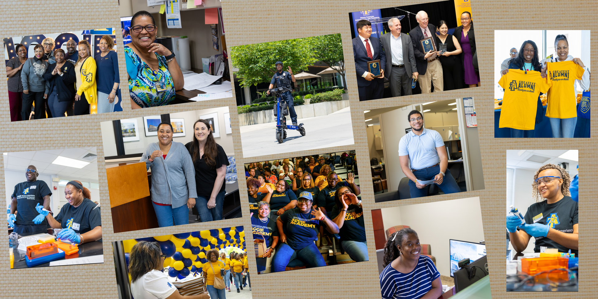 employee success collage