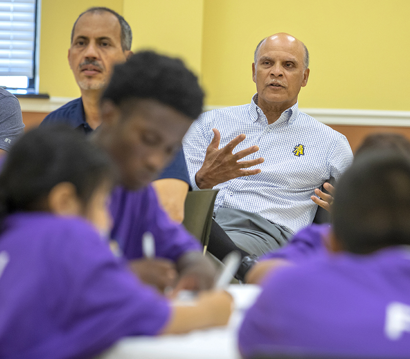 Dr. Harold L. Martin, Sr. in car at homecoming parade