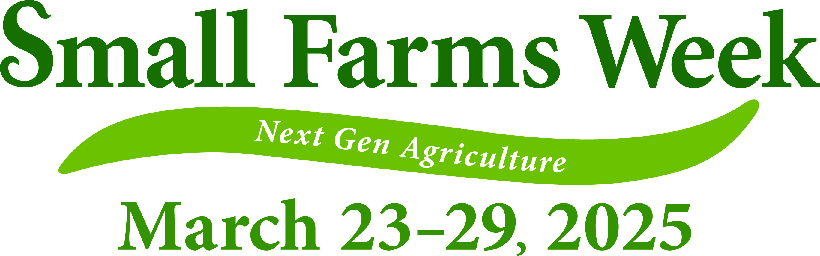 Small Farms Week Logo, JPEG Format
