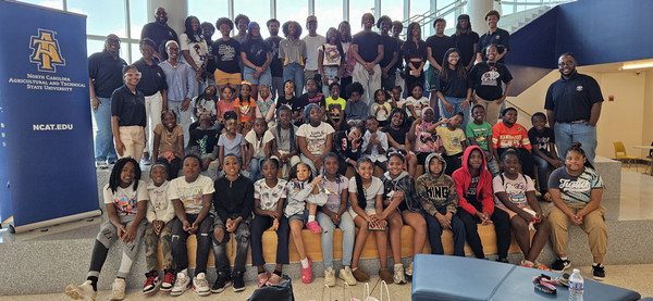 Group picture of STEM Outreach in COE